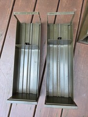 Vintage 3×5 Index Card File Cabinet 2 drawer Industrial Metal