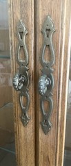 Thomasville Display Cabinet. Vintage Table Top Lighted Unit.