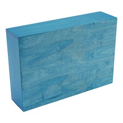 Desk Drawer Organizer Wooden Rustic Cabinet with 9 Drawers Blue