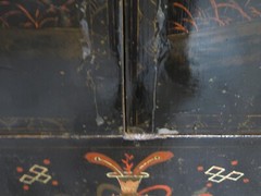 Birds and Flower Antique Chinese Cabinet