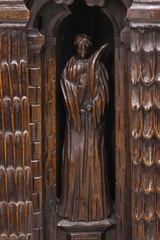 Cupboard / Cabinet, Credence, French, Gothic Revival, Highly Carved, Oak, 1800’s