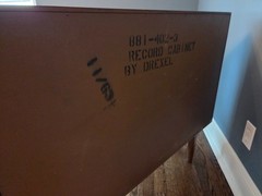 1963 Kipp Stewart For Drexel Declaration Mid Century Record Cabinet Refinished