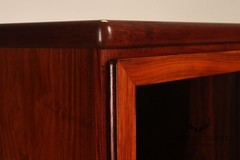 Skovby Danish Modern Rosewood Display China Cabinet