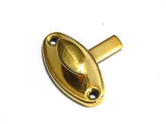 Antique Hoosier Cabinet Brass Oval Door Latch Wilson Sellers Napanee