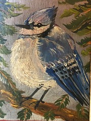 folk art painted cabinet, Americana, Primitive, Birds, Art, Painting, Folk Art