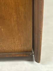 Antique Vintage Wooden Wall 8 Drawer Spice Cabinet Cupboard Apothecary Chest