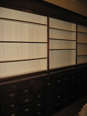 WeShip!30 Ft Oak Pharmacy Apothecary Cabinet Display 133Drwr 1890-1900 Original