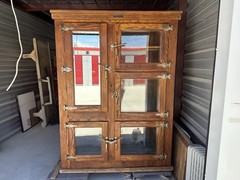 Antique Oak McCray Ice box.