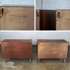 Scandinavian Mod Rosewood Cabinets Rud Thygesen & Johnny Sorensen for HG a Pair