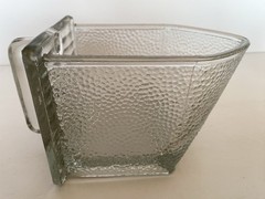 Rare Antique Vintage LRG Gerrix Glass Dry Scoop for Hoosier Cabinet ~ ORIGINAL