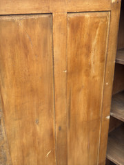 antique primitive 1 door cupboard cabinet painted jelly milk farm house country