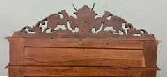 Antique French Renaissance Revival Hunt Buffet Server Sideboard Dark Oak 19C