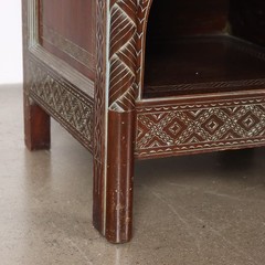 Antique Living Room Cabinet Ethnic Rino Galbiati XX Century Original