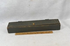 antique cubby box divided 17x4x2.5 old green paint wall shelves 19th original