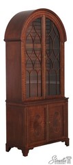L73559 BAKER Historic Charleston Dome Top Mahogany China Cabinet