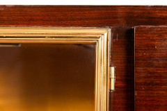 Fine Art Deco Macassar Ebony Vitrine Display Cabinet by Gouffé ca. 1930