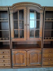 Vintage German Shrunk” (Oak Wall Unit)