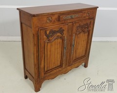 61044: DREXEL HERITAGE Country French Cherry Server Bar Cabinet