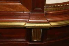 19th Century French Louis XVI Style Cabinet Signed Linke with Ormolu Mounts