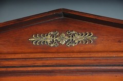 Victorian Mahogany Bookcase Cabinet, Mahogany, England, 19th Century