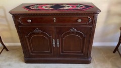 China Cabinet & matching Server Cabinet-Jessica McClintock Romance Collection