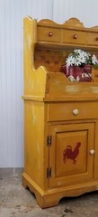 Rustic Farmhouse Vintage Highback Dry Sink