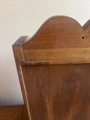 Rustic Solid Wood Hanging Medicine Spice Cabinet Primitive Custom Made Vintage