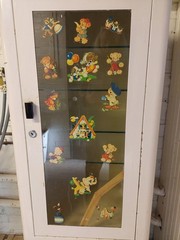Vintage 1930s Art Deco Medical Cabinet