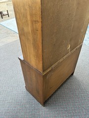66953 Maple ETHAN ALLEN Curio China Cabinet Bookcase