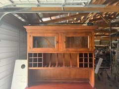 Large Cherrywood Wine/Bar Cabinet