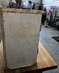 Vintage Medical Display Case, Apothecary Cabinet, Barber Sterilizer, Art Deco