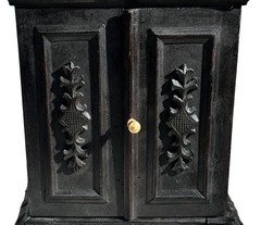 Antique German Black Forest Cabinet jewelry