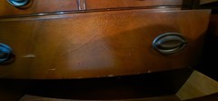 Antique Drexel Sideboard Buffet, Cherry Mahogany, excellent working condition.