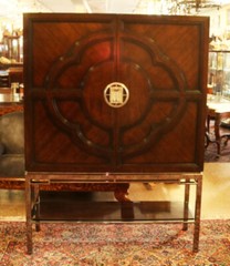 Awesome Chin Hua Lotus Bar Cabinet by Century Furniture