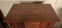 Antique Oak Ransom & Randolph Dental Cabinet Model #38