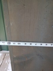 VtgWallShelfCupboardPaintedWoodDoorsFolkArtPrimitiveRetroGrannyCottageCore60s80s