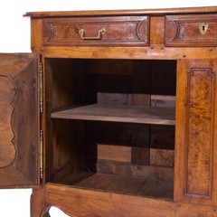 Early 19th Century French Cherry Wood Cupboard Dresser