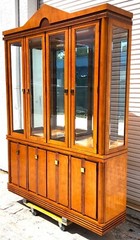 HICKORY WHITE CHINA CABINET BIEDERMEIER GENESIS COLLECTION