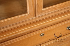 Hespeler Furniture Light Oak Illuminated China Cabinet