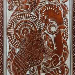 Antique Living Room Cabinet Ethnic Rino Galbiati XX Century Original