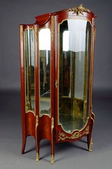 O-211 Majestic French Display Cabinet Napoleon III In Transition Style Paris