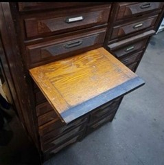 Antique Cutler & Sons Filing Cabinet 26 Drawer Rare Find Sold Wood