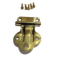 Brass McDougall Foldback Style CABINET HINGE with 3/8″ Offset Hoosier Sellers