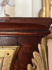 French Ormolu Inlaid Marquetry Vitrine