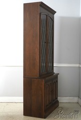 73492: ETHAN ALLEN Maple 2 Door China Cabinet