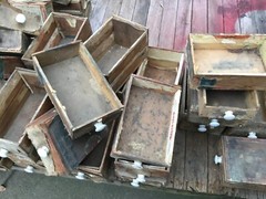 Bison Mfg Co Ltl Valley ny & Catt Cnty Cigar Boxes Antique Cabinet Drawers