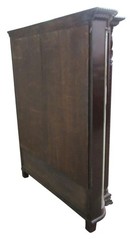 Spanish Revival Greek Key Curio Cabinet