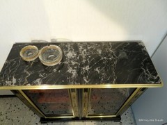 Little Showcase in Boulle marquetry Louis XIV style XVIIIe period perfect condi