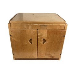 Mid Century Compact Credenza by Heywood Wakefield 14 x 16 x 13″ Modular