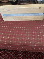 Vintage Library Card Catalog Drawer With Brass Pull